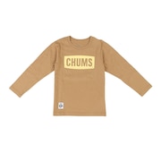 チャムス（CHUMS）（キッズ）キッズ チャムス ビッグロゴ ロンT 長袖Tシャツ CH21-1206-B072