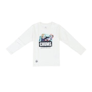 チャムス（CHUMS）（キッズ）キッズ スノーボーディングブービー ロンT 長袖Tシャツ CH21-1252-W001