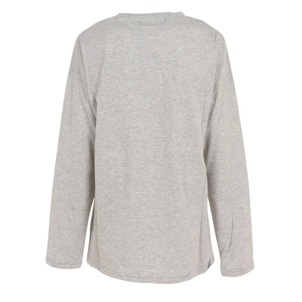 クリフメイヤー（KRIFF MAYER）（キッズ）長袖Tシャツ ロンT UVサラすべポケTシャツ 2237824K-15:GRAY グレー 春 トップス UVカット 120 130 140 150