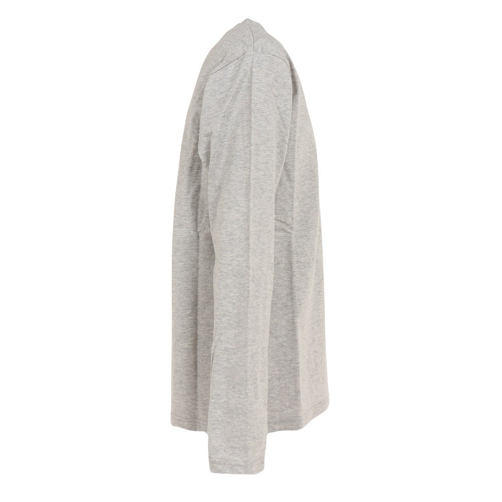 クリフメイヤー（KRIFF MAYER）（キッズ）長袖Tシャツ ロンT UVサラすべポケTシャツ 2237824K-15:GRAY グレー 春 トップス UVカット 120 130 140 150