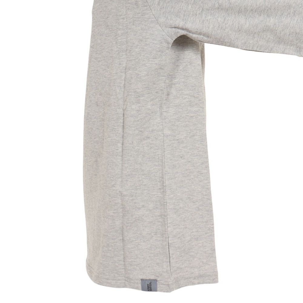 クリフメイヤー（KRIFF MAYER）（キッズ）長袖Tシャツ ロンT UVサラすべポケTシャツ 2237824K-15:GRAY グレー 春 トップス UVカット 120 130 140 150
