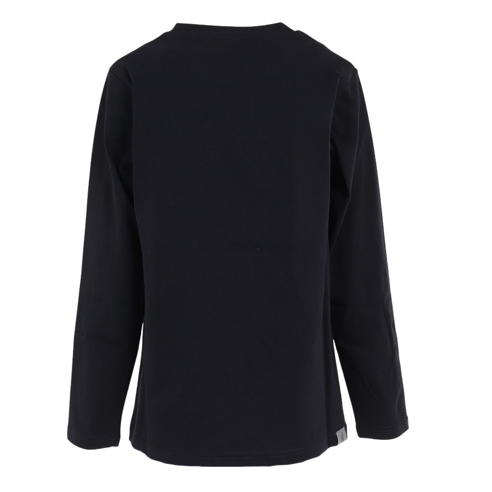 クリフメイヤー（KRIFF MAYER）（キッズ）長袖Tシャツ ロンT UVサラすべポケTシャツ 2237824K-79:NAVY ネイビー 春 トップス UVカット 120 130 140 150