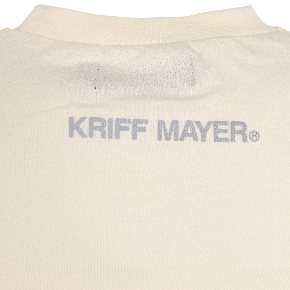 クリフメイヤー（KRIFF MAYER）（キッズ）長袖Tシャツ ロンT シャリ天ラインロンTシャツ 2237830K-5:OFF ホワイト 春 トップス 120 130 140 150