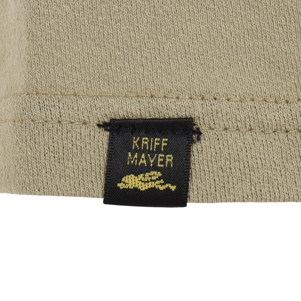 クリフメイヤー（KRIFF MAYER）（キッズ）長袖Tシャツ ロンT シャリ天ラインロンTシャツ 2237830K-68:OLIVE オリーブ 春 トップス 120 130 140 150