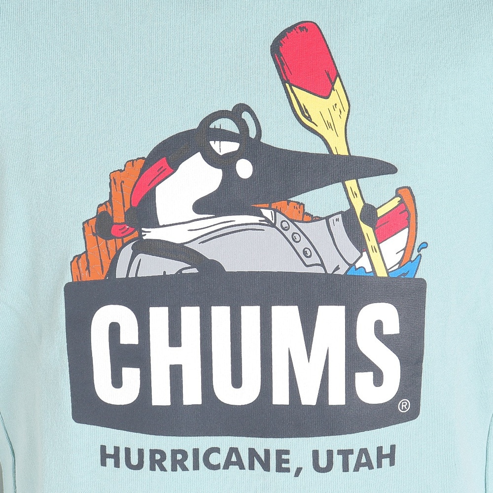 チャムス（CHUMS）（キッズ）高耐久 ヘビー ウェイト コットン リバーガイドブービーTシャツ CH21-1259-A002 ライトブルー