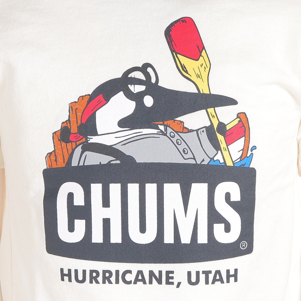 チャムス（CHUMS）（キッズ）高耐久 ヘビー ウェイト コットン リバーガイドブービーTシャツ CH21-1259-W001 ホワイト