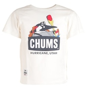 (キッズ)高耐久 ヘビー ウェイト コットン リバーガイドブービーTシャツ CH21-1259-W001 ホワイト
