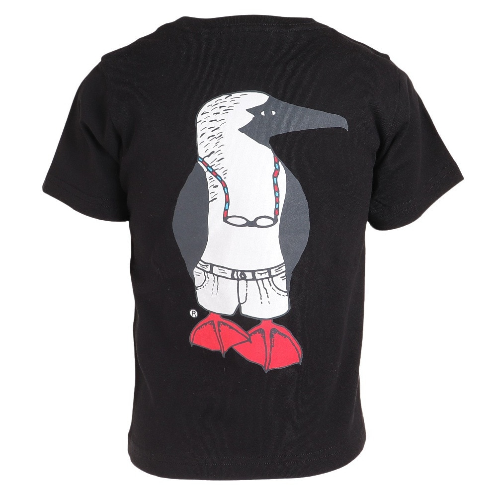 チャムス（CHUMS）（キッズ）高耐久 ヘビー ウェイト コットン 40イヤーズオールドブービーTシャツ CH21-1275-K001 ブラック