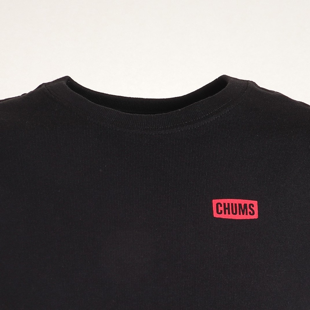 チャムス（CHUMS）（キッズ）高耐久 ヘビー ウェイト コットン 40イヤーズオールドブービーTシャツ CH21-1275-K001 ブラック