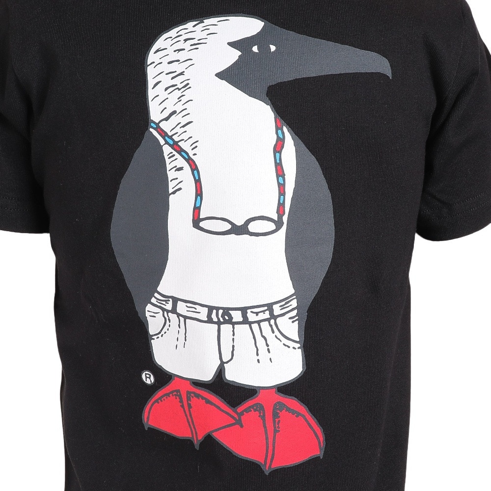 チャムス（CHUMS）（キッズ）高耐久 ヘビー ウェイト コットン 40イヤーズオールドブービーTシャツ CH21-1275-K001 ブラック