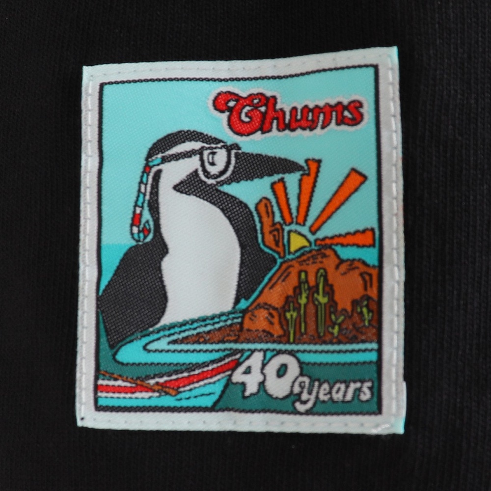 チャムス（CHUMS）（キッズ）高耐久 ヘビー ウェイト コットン 40イヤーズオールドブービーTシャツ CH21-1275-K001 ブラック