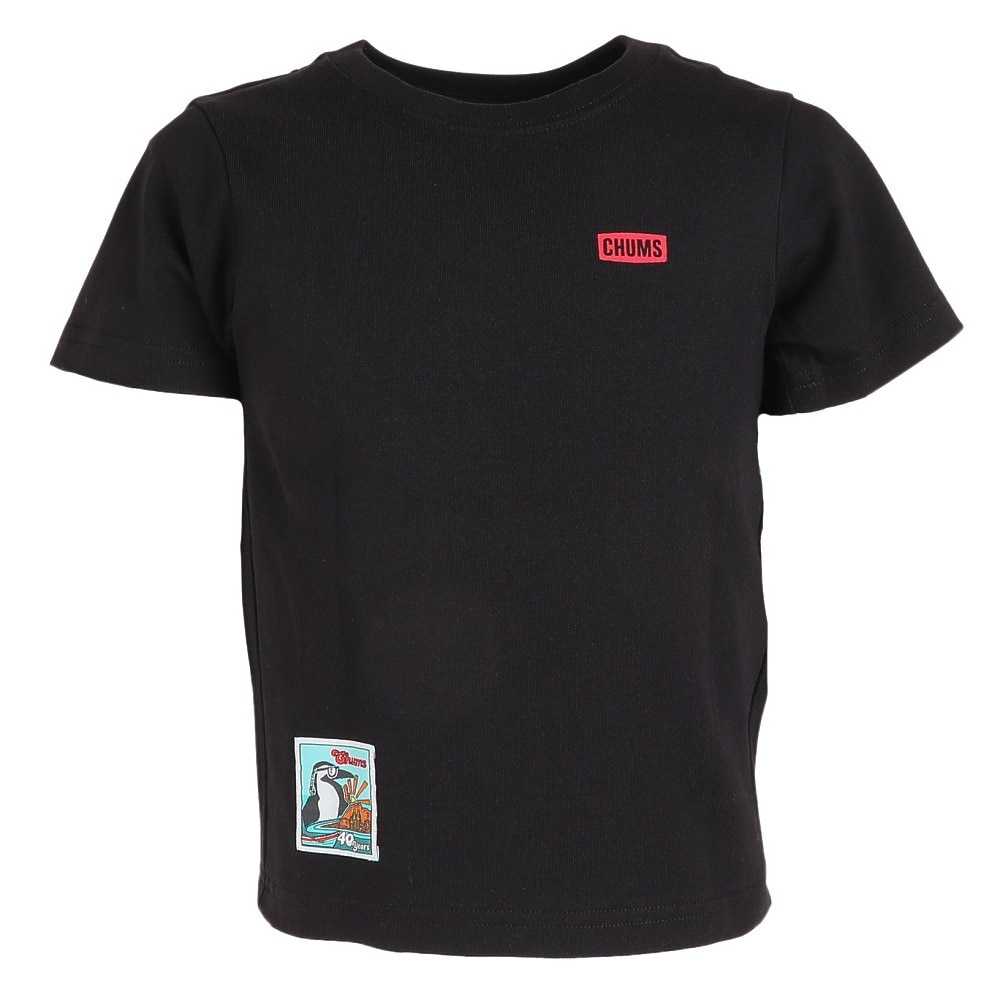 チャムス（CHUMS）（キッズ）高耐久 ヘビー ウェイト コットン 40イヤーズオールドブービーTシャツ CH21-1275-K001 ブラック