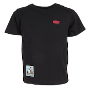 (キッズ)高耐久 ヘビー ウェイト コットン 40イヤーズオールドブービーTシャツ CH21-1275-K001 ブラック