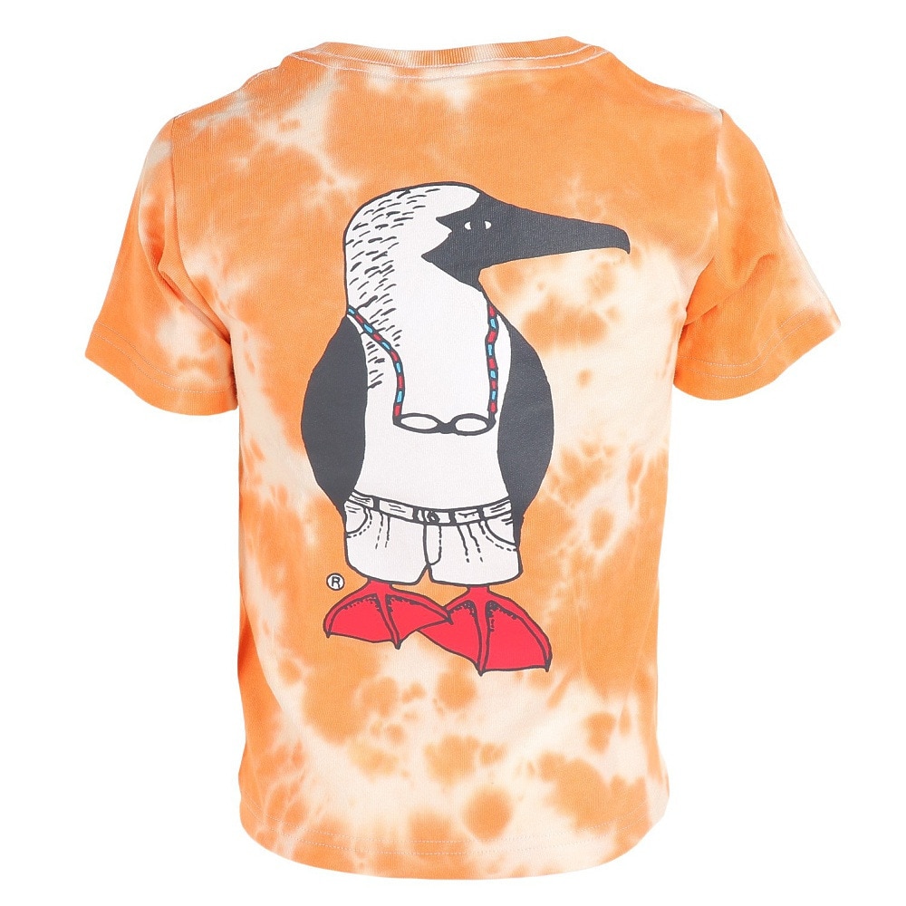 チャムス（CHUMS）（キッズ）高耐久 ヘビー ウェイト コットン 40イヤーズオールドブービーTシャツ CH21-1275-Z266 オレンジ