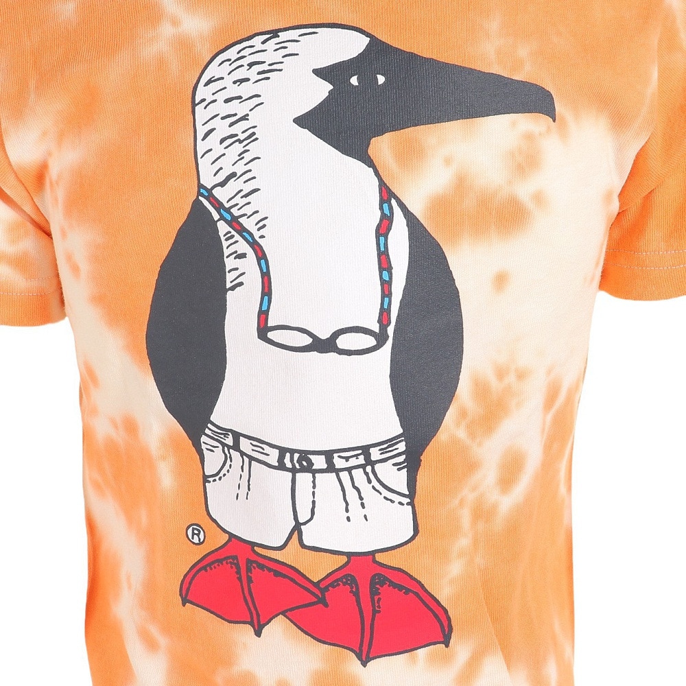 チャムス（CHUMS）（キッズ）高耐久 ヘビー ウェイト コットン 40イヤーズオールドブービーTシャツ CH21-1275-Z266 オレンジ