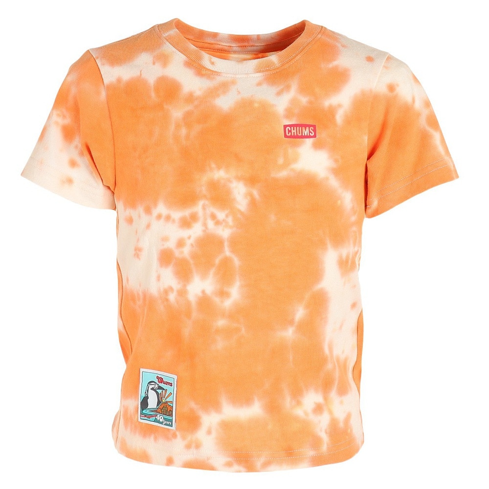 チャムス（CHUMS）（キッズ）高耐久 ヘビー ウェイト コットン 40イヤーズオールドブービーTシャツ CH21-1275-Z266 オレンジ