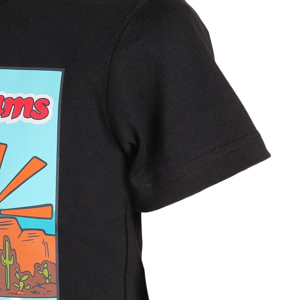 チャムス（CHUMS）（キッズ）ジュニア 半袖Tシャツ 40イヤーズTシャツ CH21-1276-K001 ブラック
