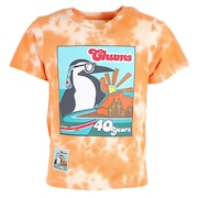 (キッズ)ジュニア 半袖Tシャツ 40イヤーズTシャツ CH21-1276-Z266 オレンジ