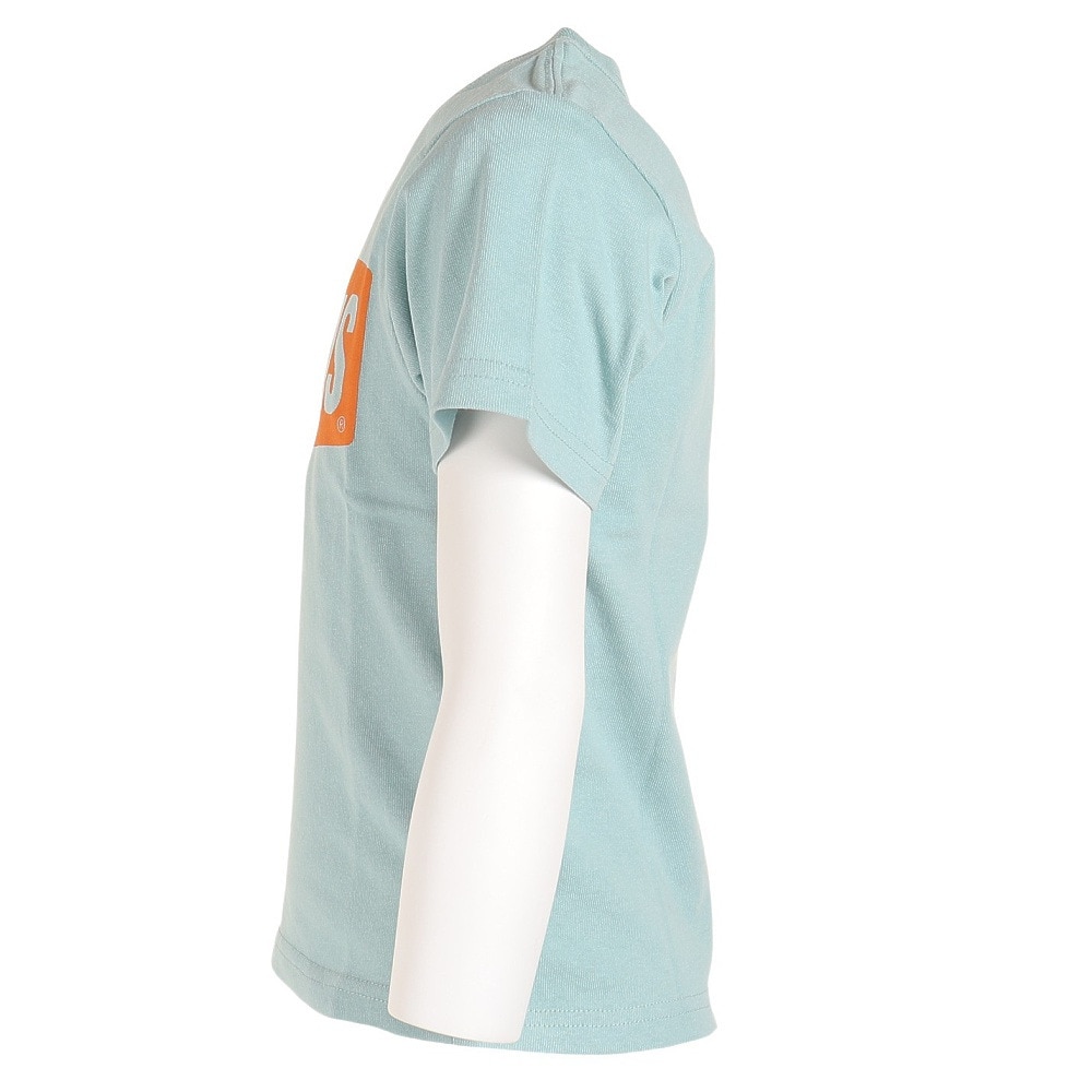 チャムス（CHUMS）（キッズ）ジュニア 半袖ロゴTシャツ CH21-1280-A002 ライトブルー