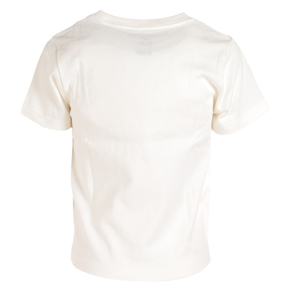 チャムス（CHUMS）（キッズ）ジュニア 半袖ロゴTシャツ CH21-1280-W014 ホワイト×レッド
