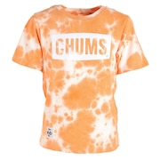 チャムス（CHUMS）（キッズ）ジュニア 半袖ロゴTシャツ CH21-1280-Z266 オレンジ