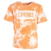 (キッズ)ジュニア 半袖ロゴTシャツ CH21-1280-Z266 オレンジ