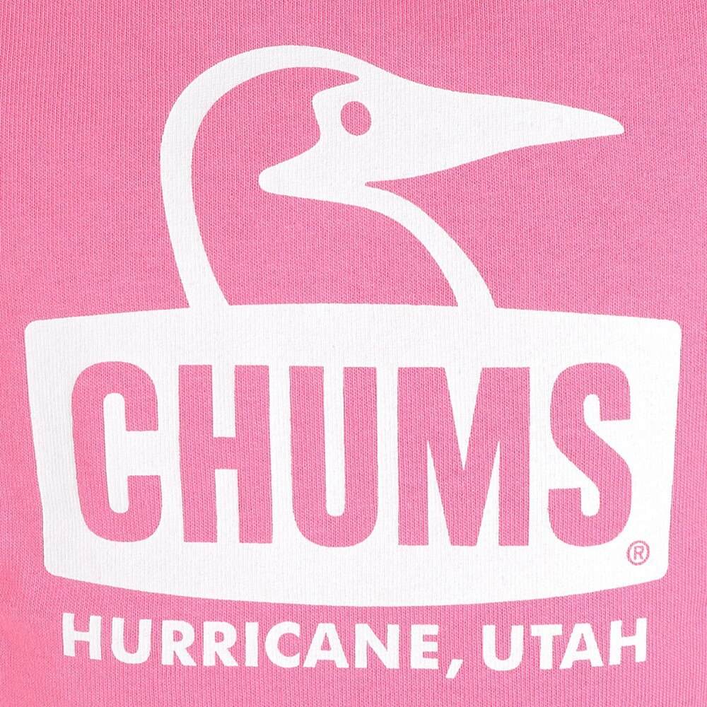 チャムス（CHUMS）（キッズ）ジュニア 半袖Tシャツ ブービーフェイスTシャツ CH21-1281-R114 ピンク