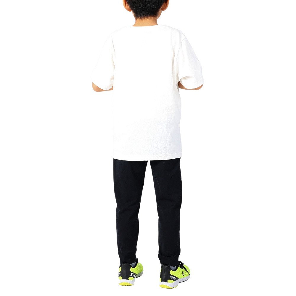 チャムス（CHUMS）（キッズ）ジュニア 半袖Tシャツ ブービーフェイスTシャツ CH21-1281-W015 ホワイト×ネイビー