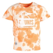 チャムス（CHUMS）（キッズ）ジュニア 半袖Tシャツ ブービーフェイスTシャツ CH21-1281-Z266 オレンジ