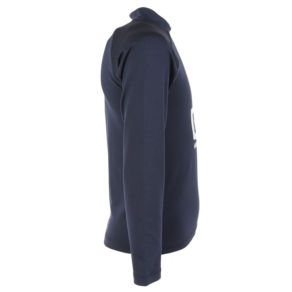 チャムス（CHUMS）（キッズ）ラッシュガード キッズスプラッシュブービーフェイスロングスリーブTシャツ CH21-1285-N034 ネイビー