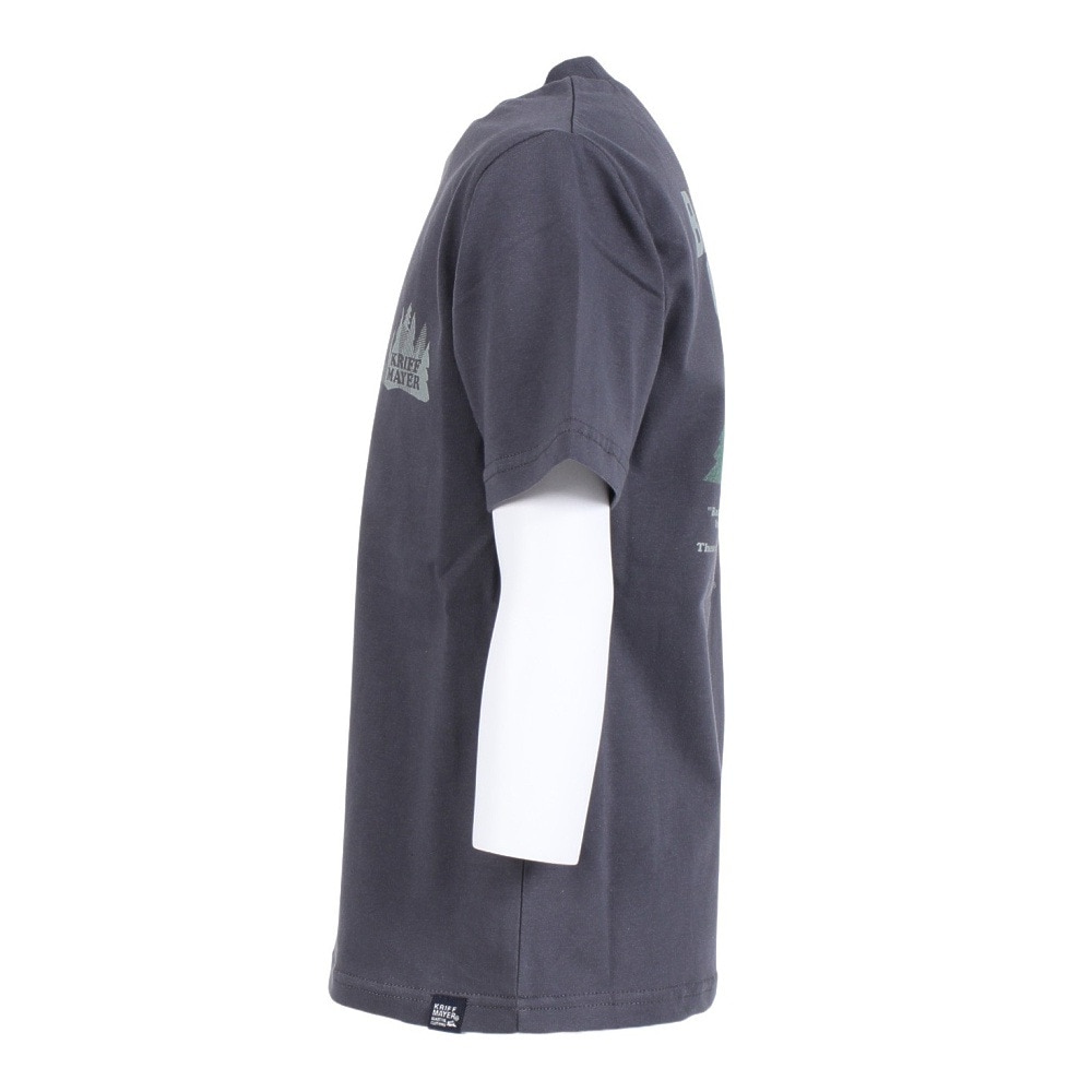 クリフメイヤー（KRIFF MAYER）（キッズ）ジュニア 半袖Tシャツ キャンプラビット半袖Tシャツ 2247827K-17:CHARCOAL チャコールグレー