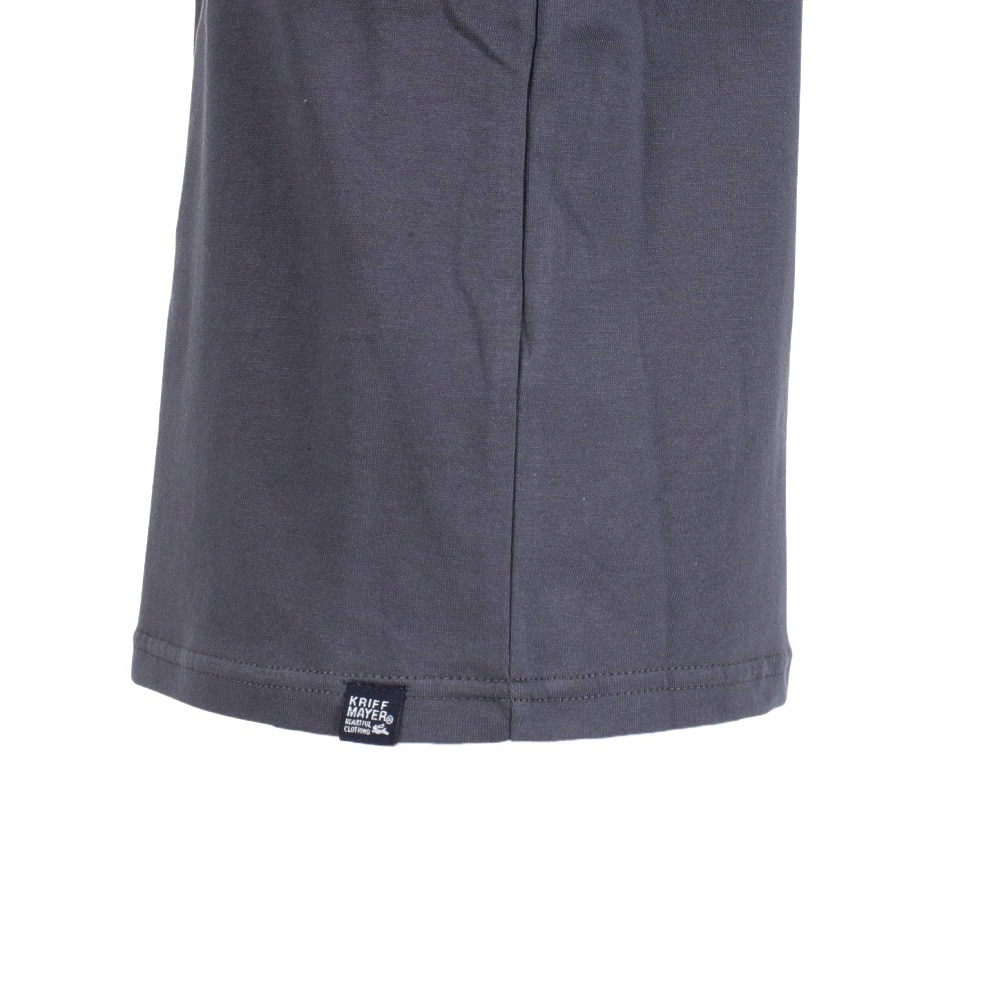 クリフメイヤー（KRIFF MAYER）（キッズ）ジュニア 半袖Tシャツ キャンプラビット半袖Tシャツ 2247827K-17:CHARCOAL チャコールグレー