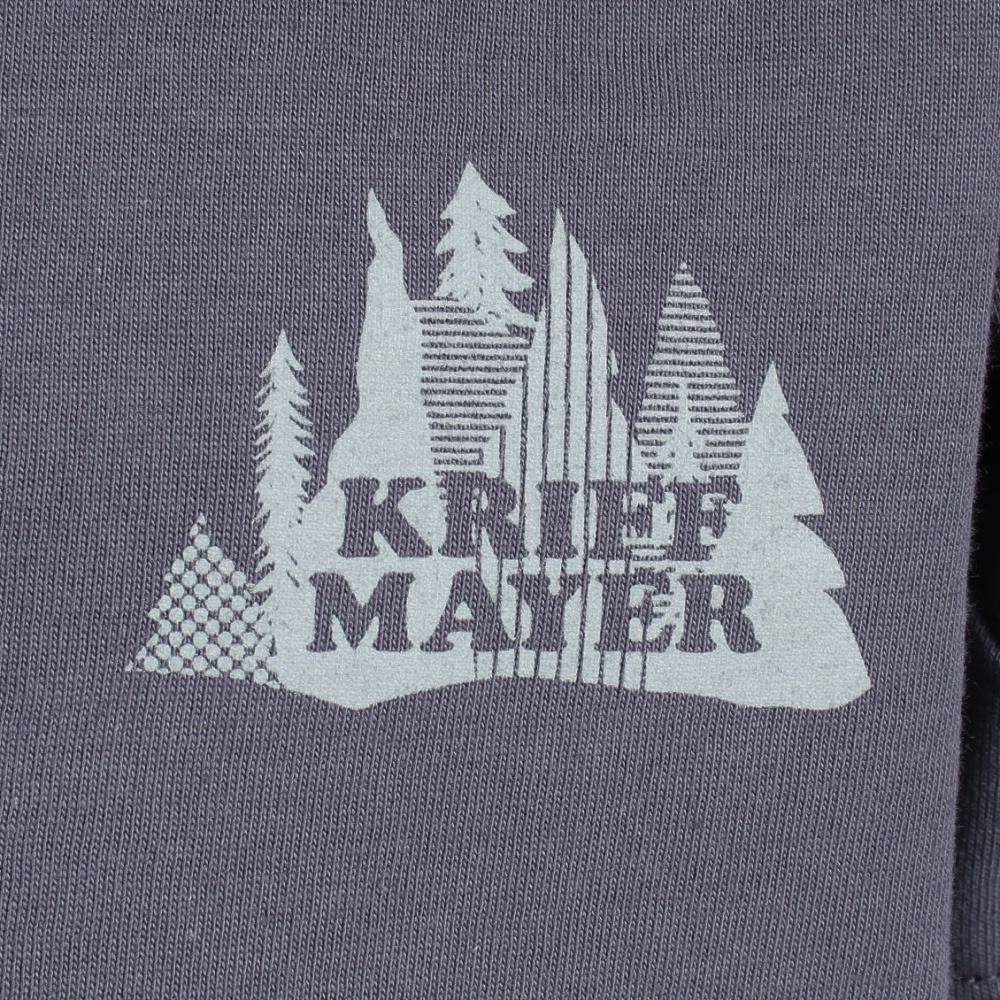 クリフメイヤー（KRIFF MAYER）（キッズ）ジュニア 半袖Tシャツ キャンプラビット半袖Tシャツ 2247827K-17:CHARCOAL チャコールグレー
