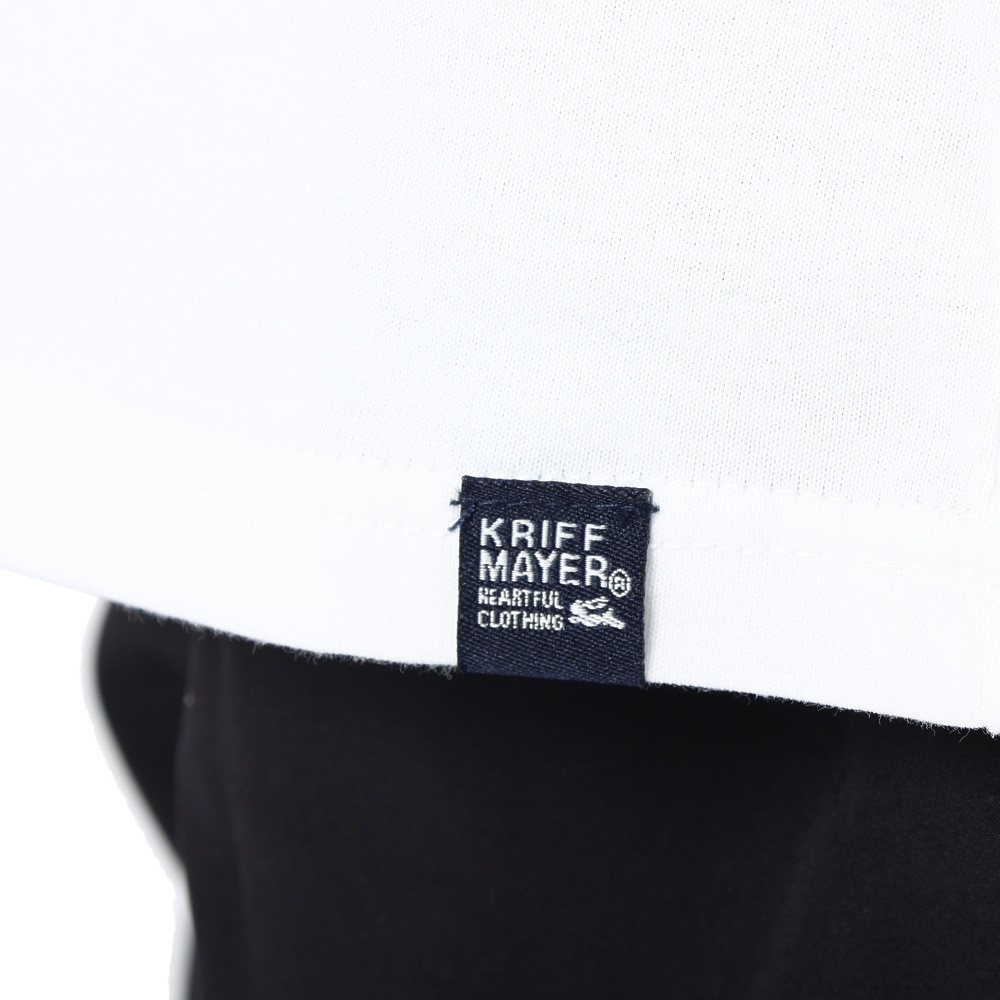 クリフメイヤー（KRIFF MAYER）（キッズ）ジュニア 半袖Tシャツ キャンプラビット半袖Tシャツ 2247827K-5:OFF ホワイト バックプリント
