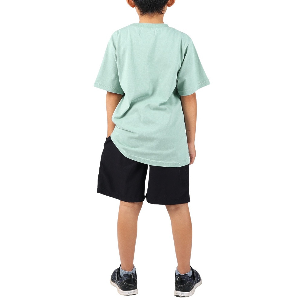 クリフメイヤー（KRIFF MAYER）（キッズ）ジュニア 半袖Tシャツ ラビットロゴTシャツ 2247828K-70:SAX サックス