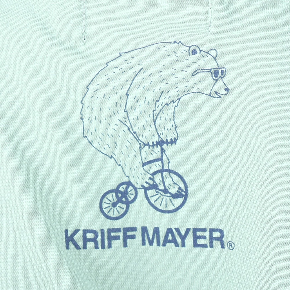 クリフメイヤー（KRIFF MAYER）（キッズ）ジュニア 半袖Tシャツ アニマルTシャツ クマ&犬 2247837K-70:SAX サックス