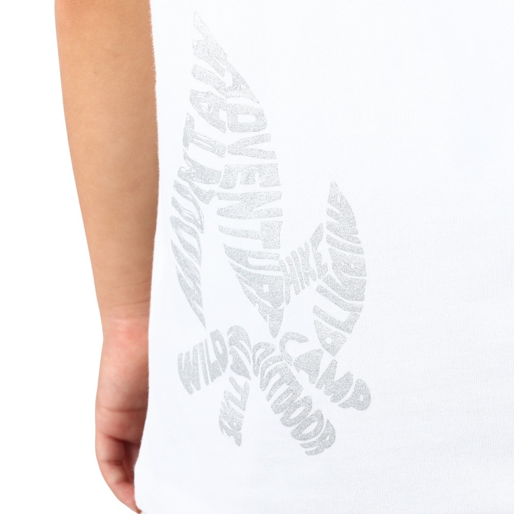 クリフメイヤー（KRIFF MAYER）（キッズ）ジュニア 半袖Tシャツ 楽LUCK-TEE 肩切替 2249302K-5:OFF ホワイト