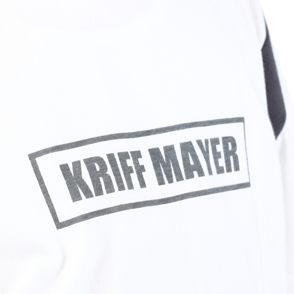 クリフメイヤー（KRIFF MAYER）（キッズ）ジュニア 半袖Tシャツ 楽LUCK-TEE 肩切替 2249302K-5:OFF ホワイト