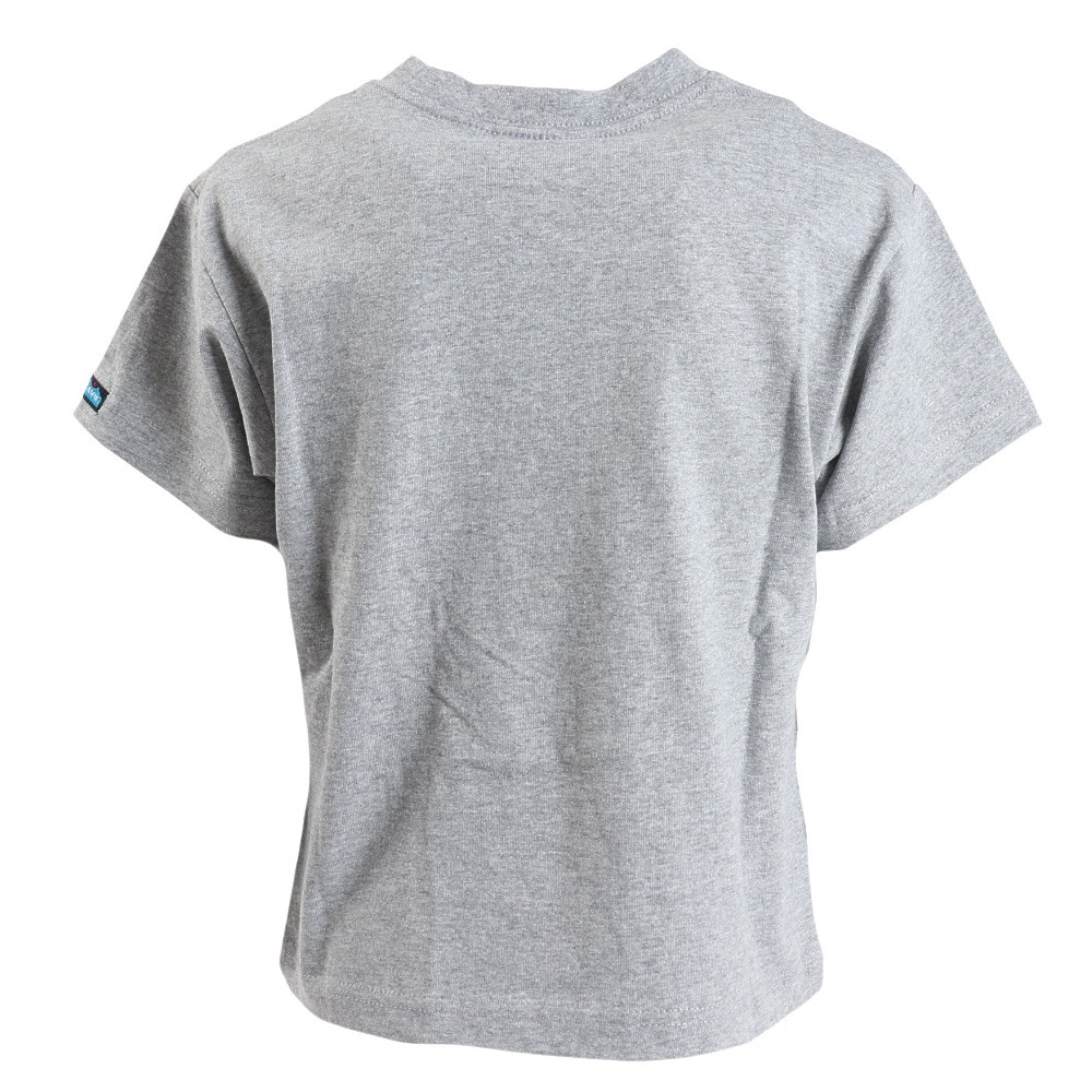 カブー（KAVU）（キッズ）ジュニア 半袖Tシャツ アップルTシャツ 19821871 H/GR グレー