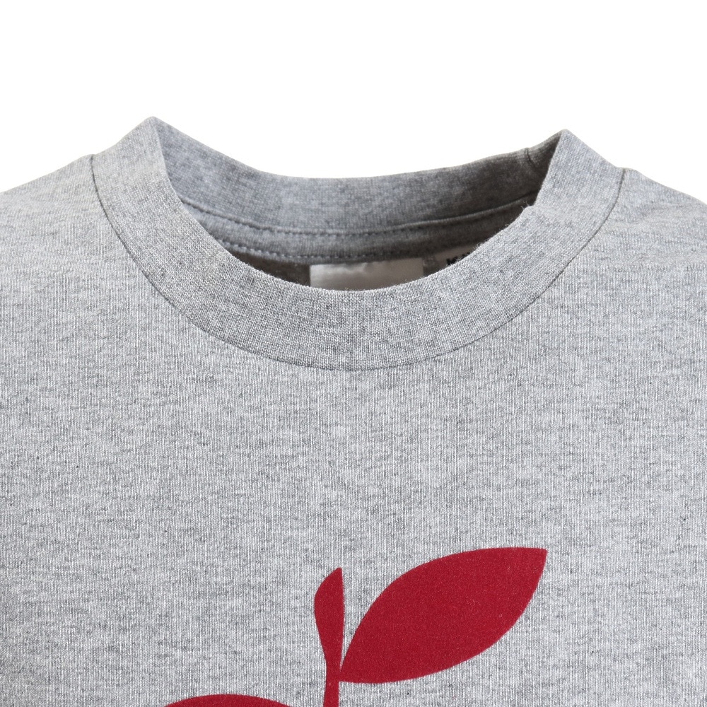 カブー（KAVU）（キッズ）ジュニア 半袖Tシャツ アップルTシャツ 19821871 H/GR グレー
