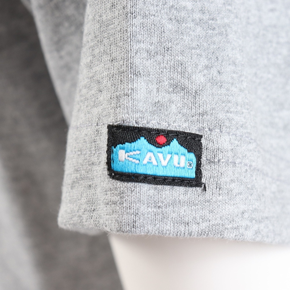 カブー（KAVU）（キッズ）ジュニア 半袖Tシャツ アップルTシャツ 19821871 H/GR グレー