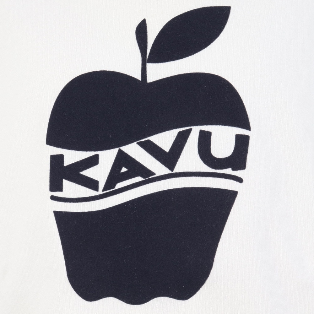 カブー（KAVU）（キッズ）ジュニア 半袖Tシャツ アップルTシャツ 19821871 WHT ホワイト