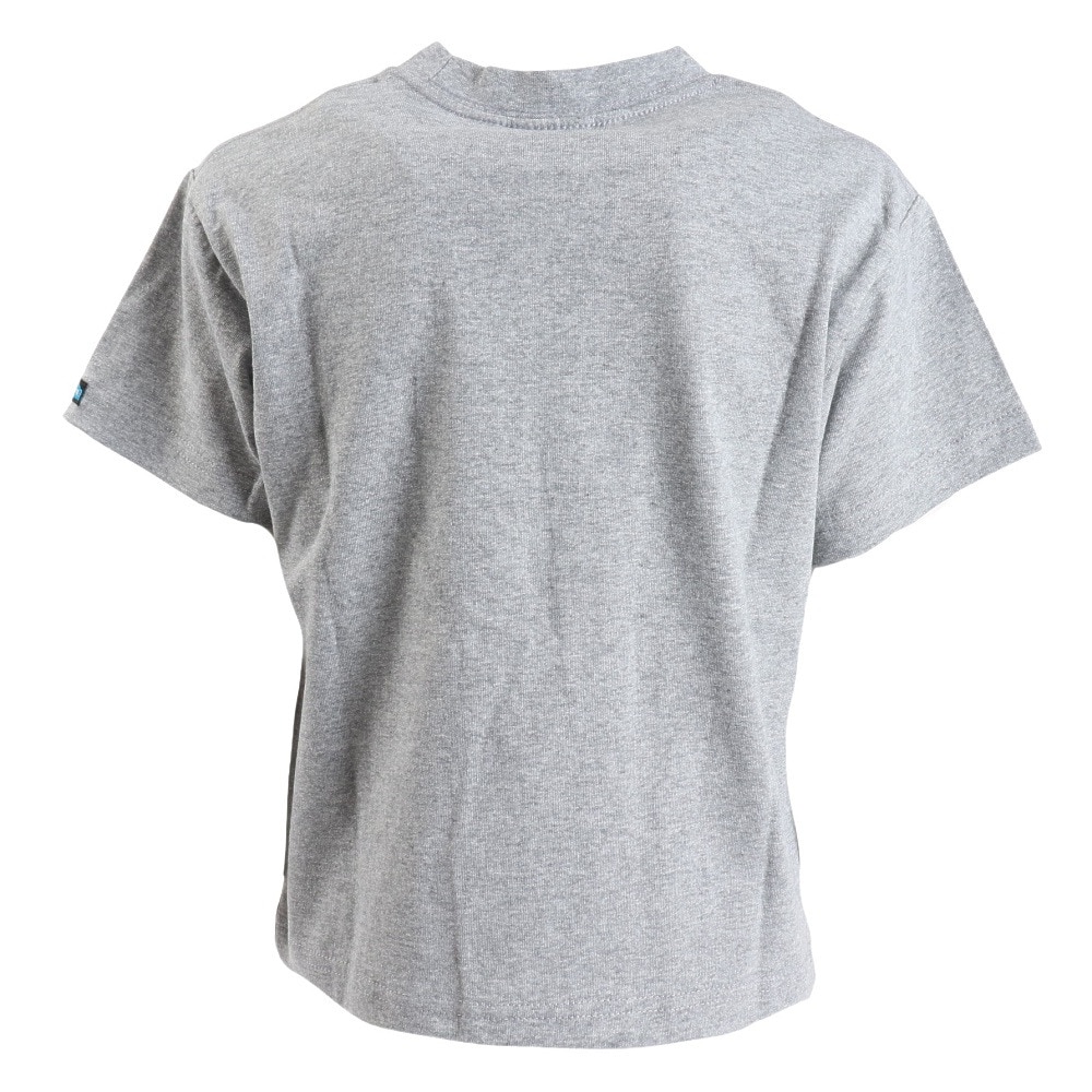 カブー（KAVU）（キッズ）ジュニア 半袖Tシャツ ベアTシャツ 19821873 H/GR グレー