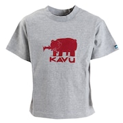 (キッズ)ジュニア 半袖Tシャツ ベアTシャツ 19821873 H/GR グレー