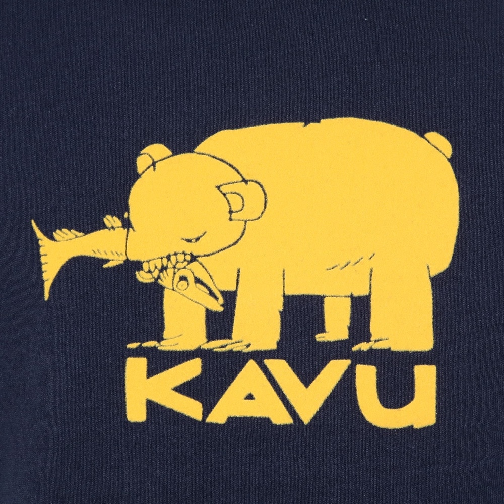 カブー（KAVU）（キッズ）ジュニア 半袖Tシャツ ハイベア Tシャツ 19821873 NVY ネイビー