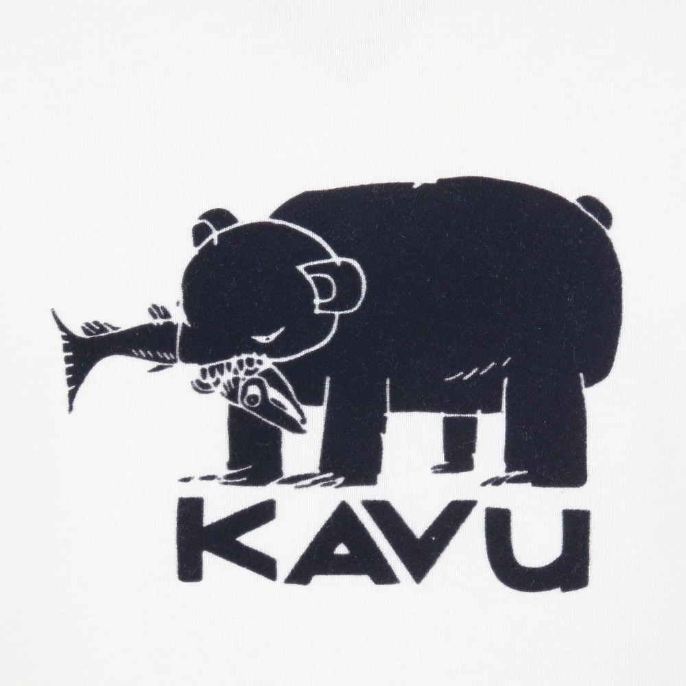 カブー（KAVU）（キッズ）ジュニア 半袖Tシャツ ハイベア Tシャツ 19821873 WHT ホワイト