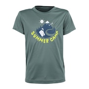 (キッズ)半袖Tシャツ サマーキャンプ T K シャツ 1609751-4311 オリーブ