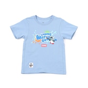 チャムス（CHUMS）（キッズ）ジュニア 半袖Tシャツ ウォーターガンTシャツ CH21-1322-A056 ブルー