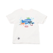 チャムス（CHUMS）（キッズ）ジュニア 半袖Tシャツ ウォーターガンTシャツ CH21-1322-W001 ホワイト