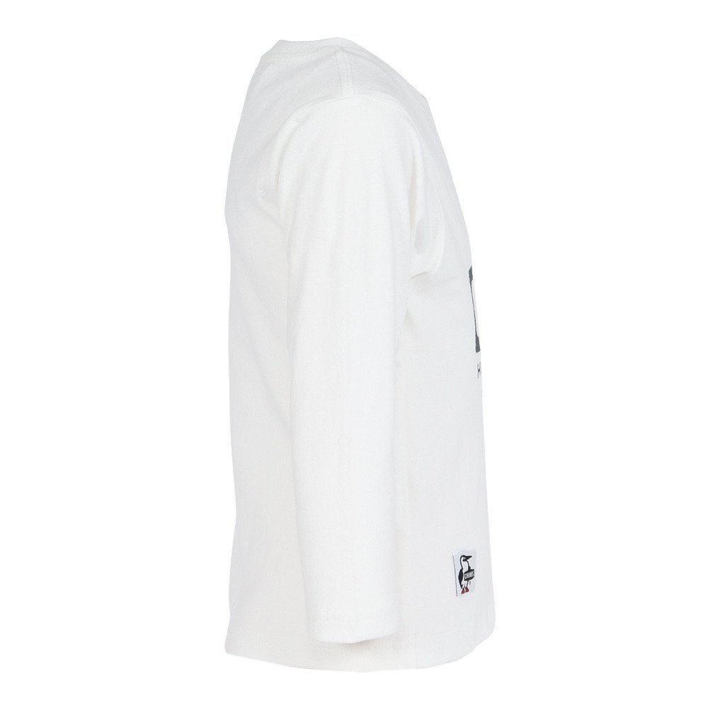 チャムス（CHUMS）（キッズ）キッズ ブービーフェイス ブラッシュド ロングスリーブTシャツ CH21-1293-W071